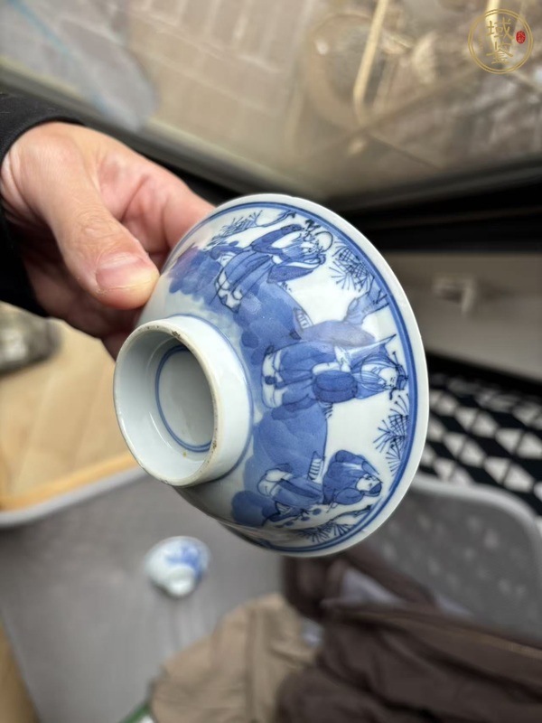 古玩陶瓷青花碗真品鑒賞圖
