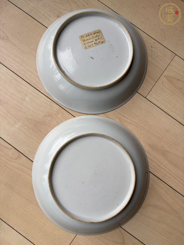 古玩陶瓷白釉盤真品鑒賞圖