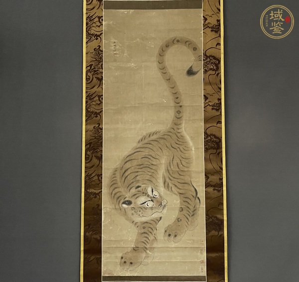 古玩猛虎圖真品鑒賞圖