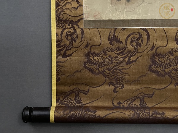 古玩字畫猛虎圖真品鑒賞圖