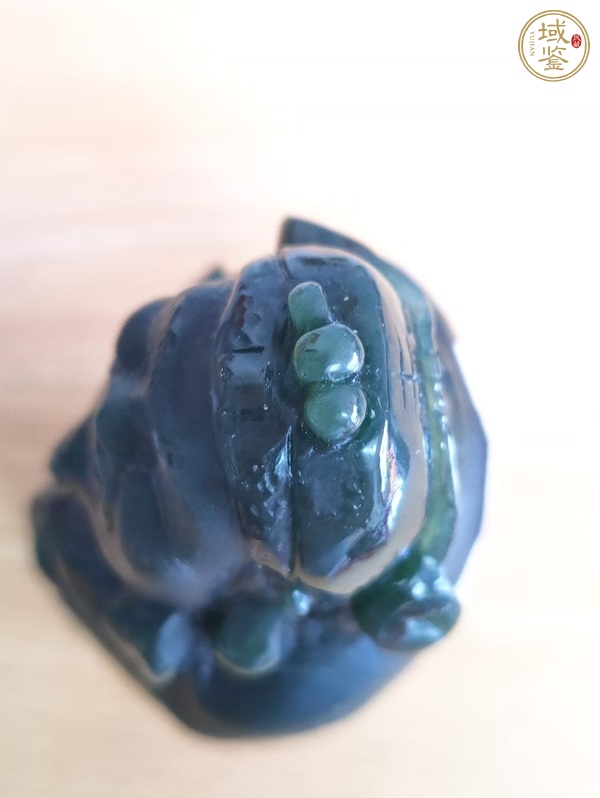 古玩玉器和田玉雕“財神”擺件真品鑒賞圖