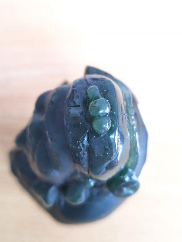 古玩玉器和田玉雕“財(cái)神”擺件拍賣，當(dāng)前價(jià)格1600元