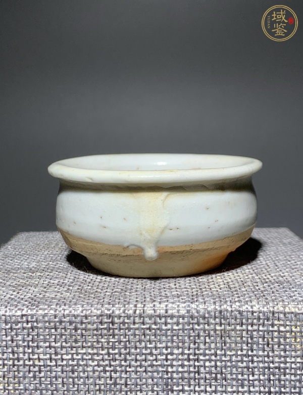 古玩德化窯白釉小琴爐真品鑒賞圖