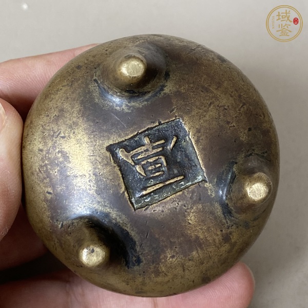 古玩銅器爐子真品鑒賞圖
