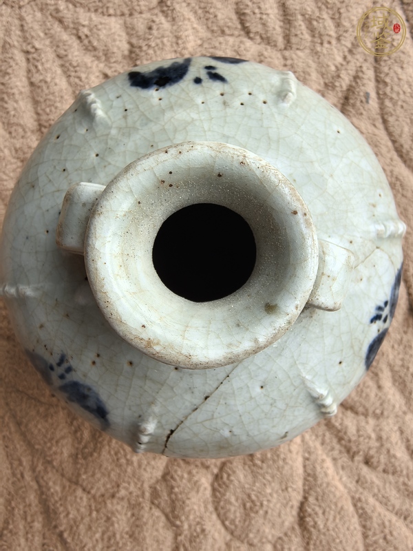 古玩陶瓷青花罐真品鑒賞圖