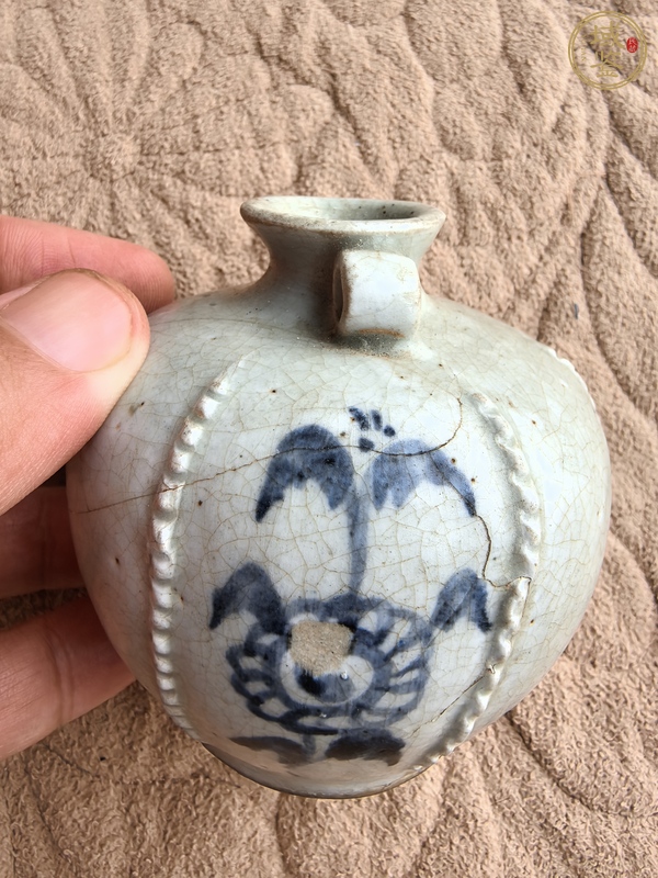 古玩陶瓷青花罐真品鑒賞圖