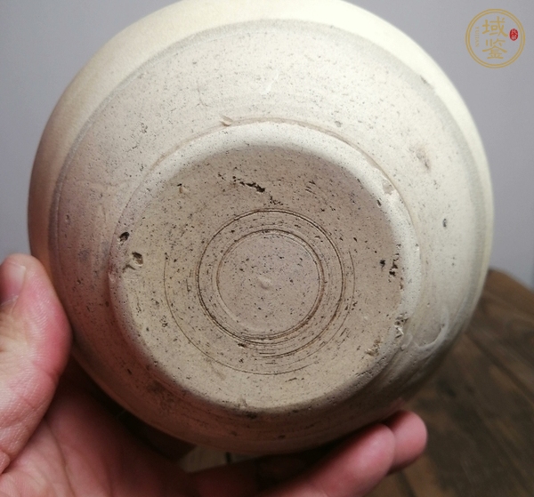 古玩陶瓷白釉茶盞真品鑒賞圖