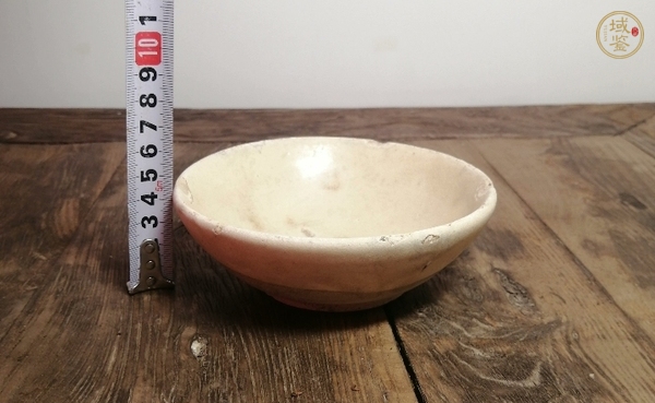 古玩陶瓷白釉茶盞真品鑒賞圖