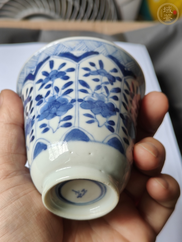古玩青花杯真品鑒賞圖