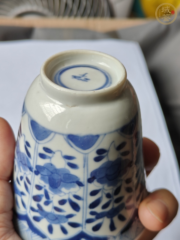 古玩陶瓷青花杯真品鑒賞圖