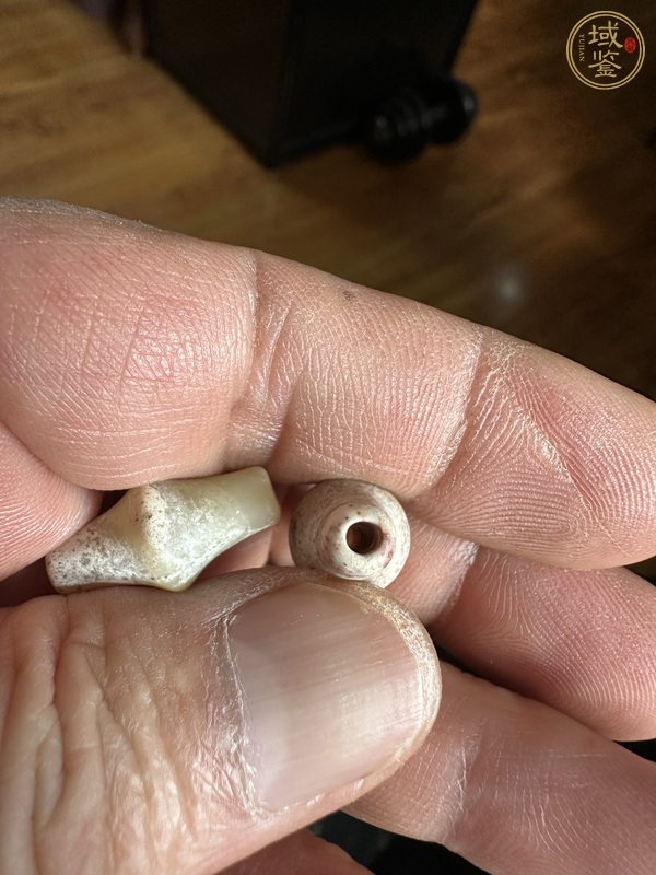 古玩玉器仿古竹節(jié)型珠真品鑒賞圖