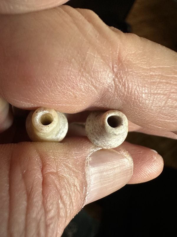 古玩玉器仿古竹節(jié)型珠拍賣，當(dāng)前價格99元