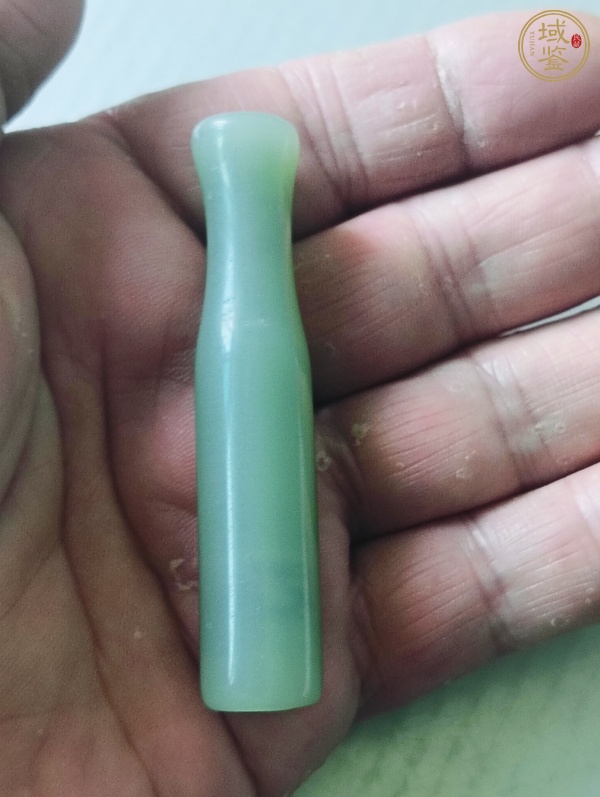 古玩玉器老料器煙嘴真品鑒賞圖