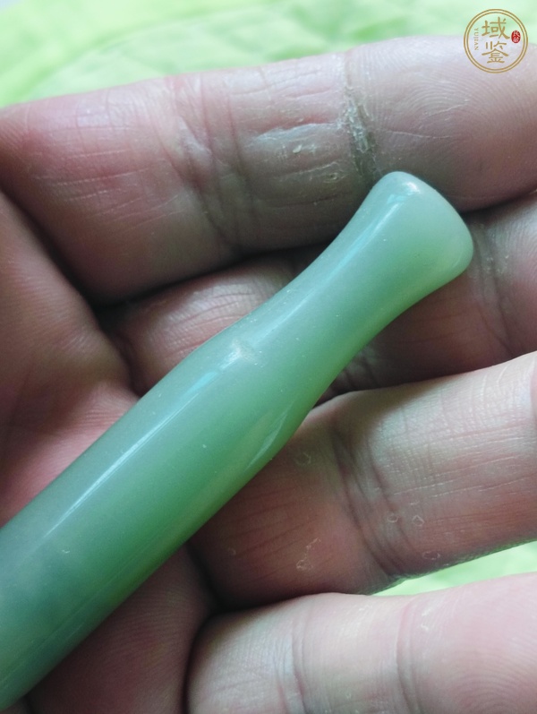 古玩玉器老料器煙嘴真品鑒賞圖