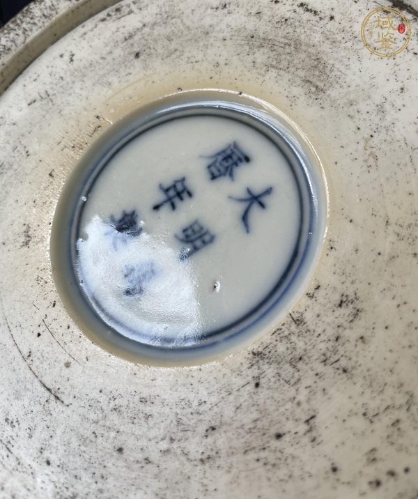 古玩青花五彩花觚真品鑒賞圖