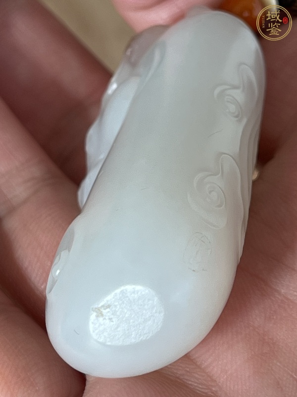 古玩玉器和田玉雕“臥羊”把件真品鑒賞圖