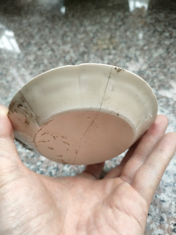 古玩陶瓷定窯白釉葵口洗拍賣,當(dāng)前價格2800元