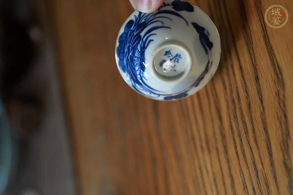 古玩陶瓷青花杯真品鑒賞圖