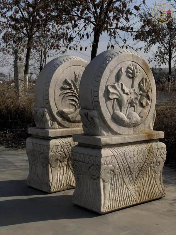 古玩雜項門鼓石真品鑒賞圖