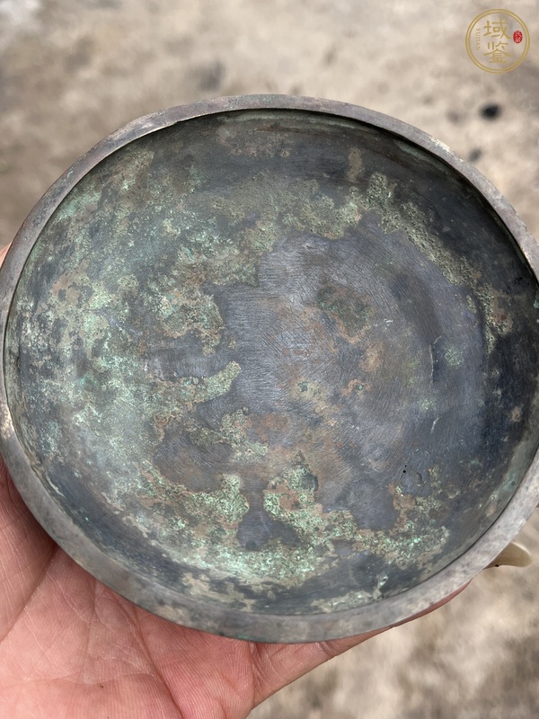 古玩銅器銅鼎真品鑒賞圖