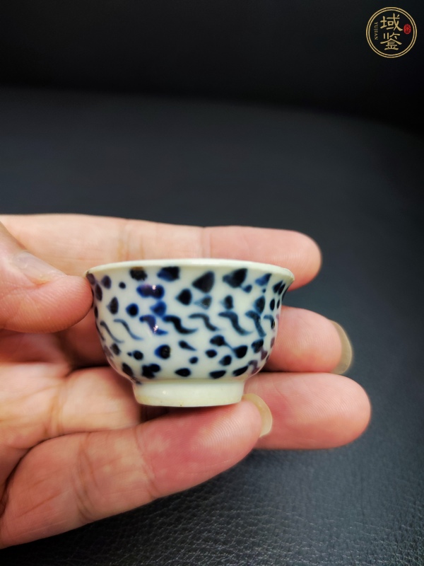 古玩陶瓷青花杯真品鑒賞圖