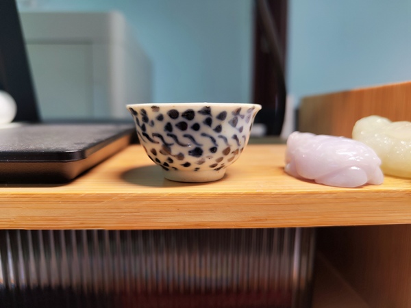 古玩陶瓷青花杯拍賣，當(dāng)前價(jià)格800元