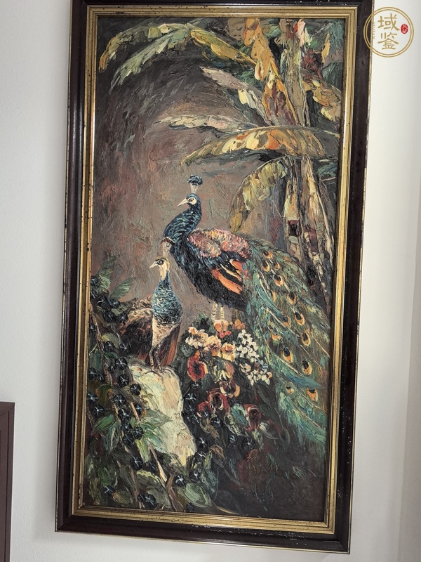 古玩孔雀真品鑒賞圖