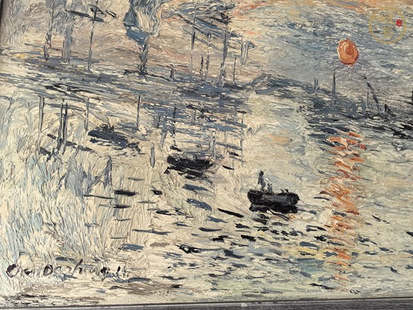 古玩字畫油畫風(fēng)景真品鑒賞圖