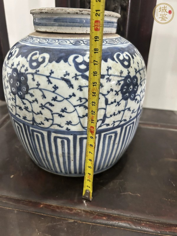 古玩青花蓋罐真品鑒賞圖