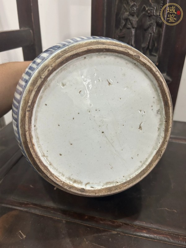 古玩陶瓷青花蓋罐真品鑒賞圖