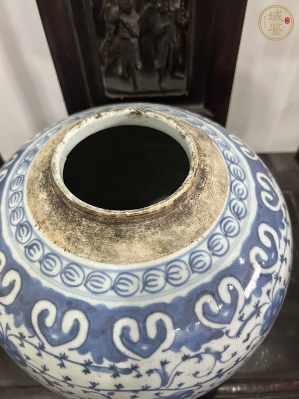 古玩陶瓷青花蓋罐真品鑒賞圖