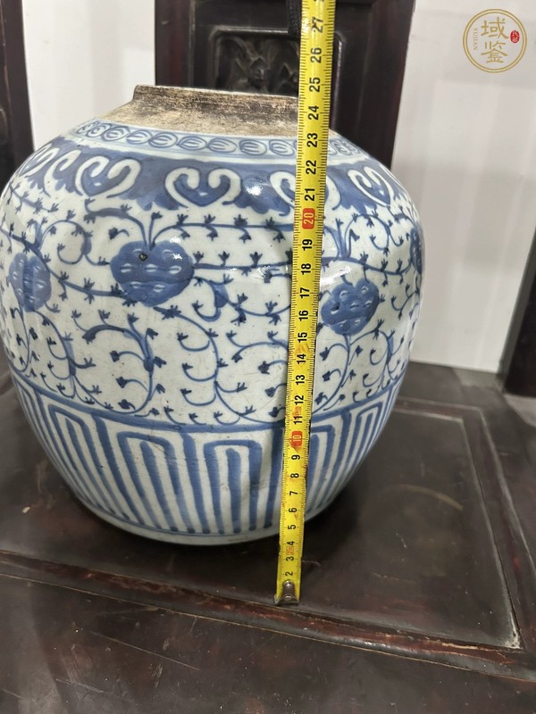 古玩陶瓷青花蓋罐真品鑒賞圖