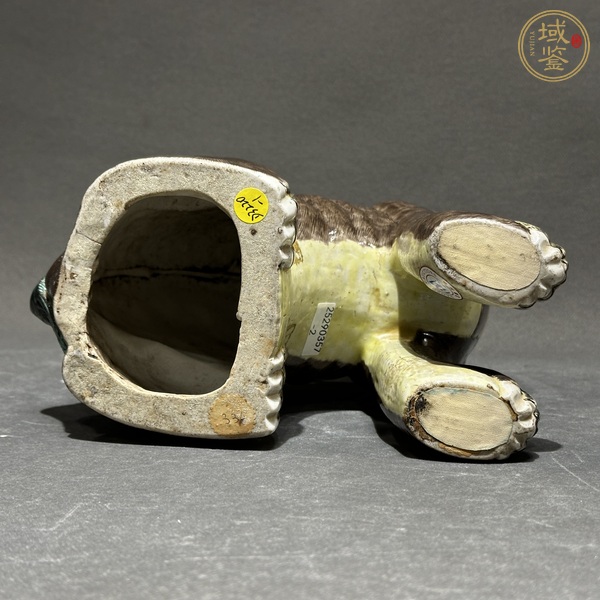古玩陶瓷 瑞獸塑像真品鑒賞圖