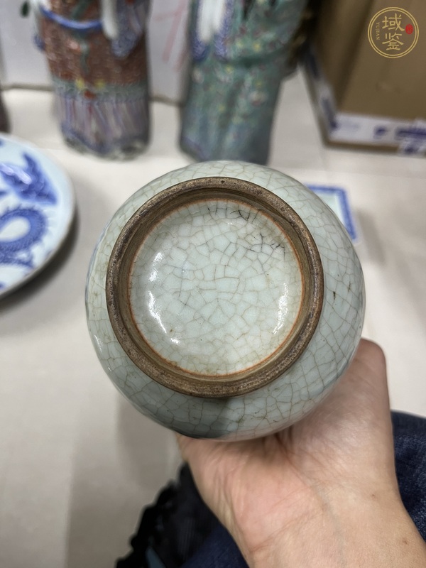 古玩陶瓷瓶真品鑒賞圖