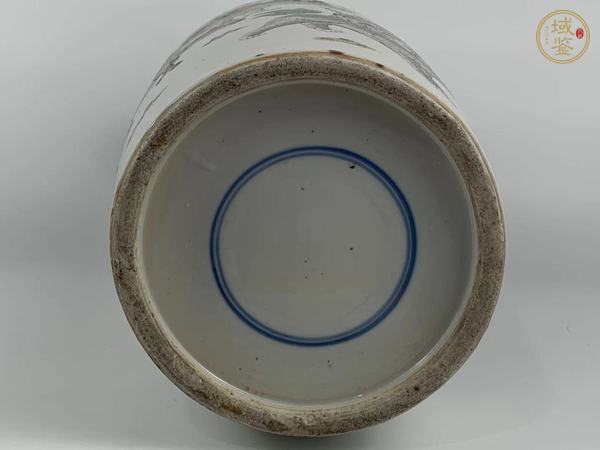 古玩陶瓷晚清期·粉彩八仙人物紋棒槌瓶真品鑒賞圖