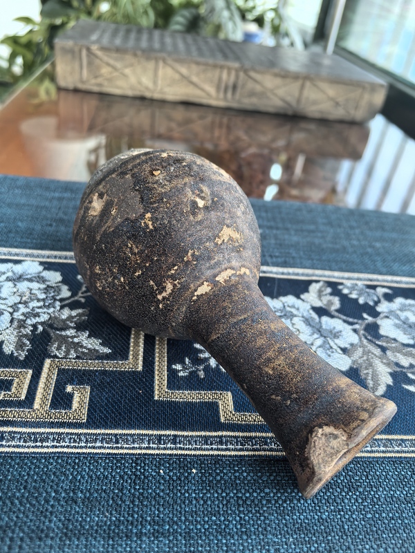 古玩陶瓷宋代·吉州窯褐釉撇口瓶拍賣,當(dāng)前價(jià)格2300元