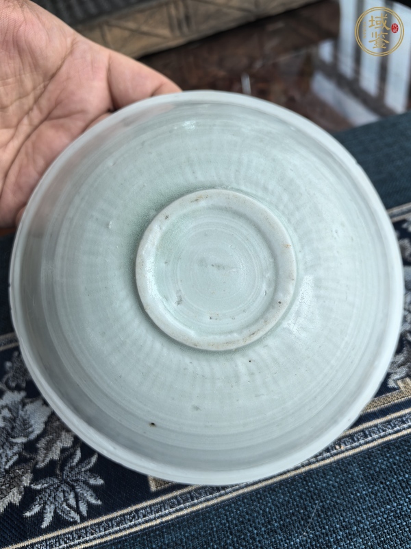 古玩陶瓷青白釉面包碗真品鑒賞圖