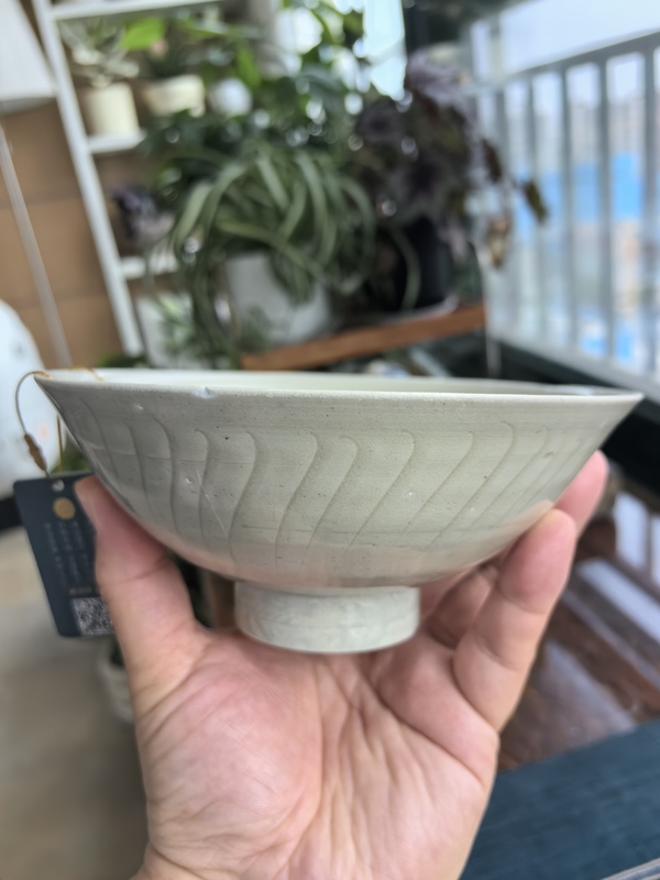 古玩轉(zhuǎn)賣(mài)宋代·青白釉刻仰蓮紋高足碗拍賣(mài),當(dāng)前價(jià)格0元