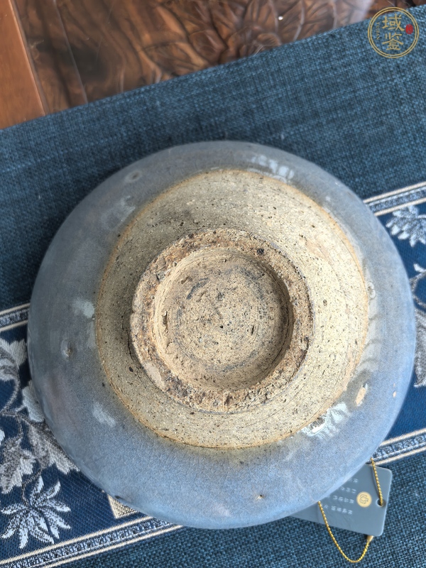 古玩陶瓷鈞窯天藍釉大碗真品鑒賞圖