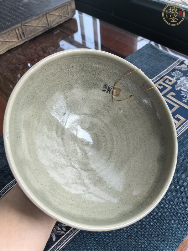 古玩陶瓷耀州窯青釉大碗真品鑒賞圖