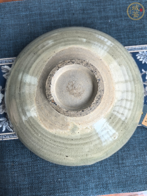 古玩陶瓷耀州窯青釉大碗真品鑒賞圖