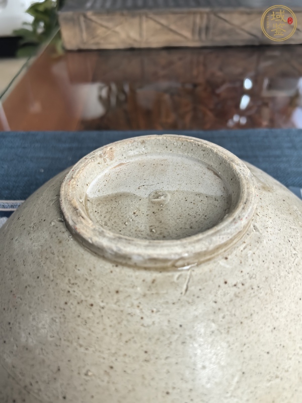 古玩陶瓷白釉斗笠碗真品鑒賞圖
