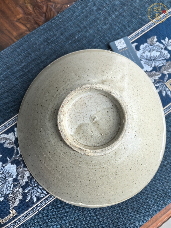古玩陶瓷白釉斗笠碗真品鑒賞圖