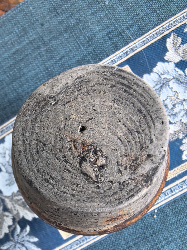 古玩陶瓷明末清初·褐釉撇口瓶拍賣，當前價格999元