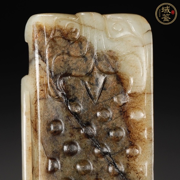 古玩玉器和田玉雕“劍璏”真品鑒賞圖