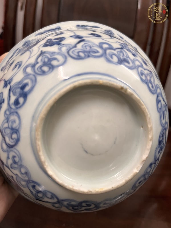 古玩陶瓷明成化青花碗真品鑒賞圖