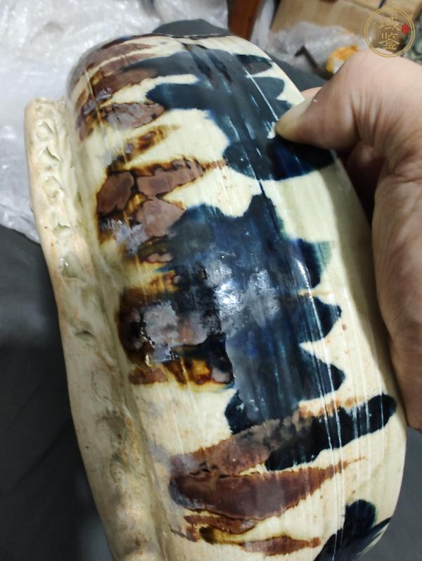 古玩陶瓷水仙盆真品鑒賞圖