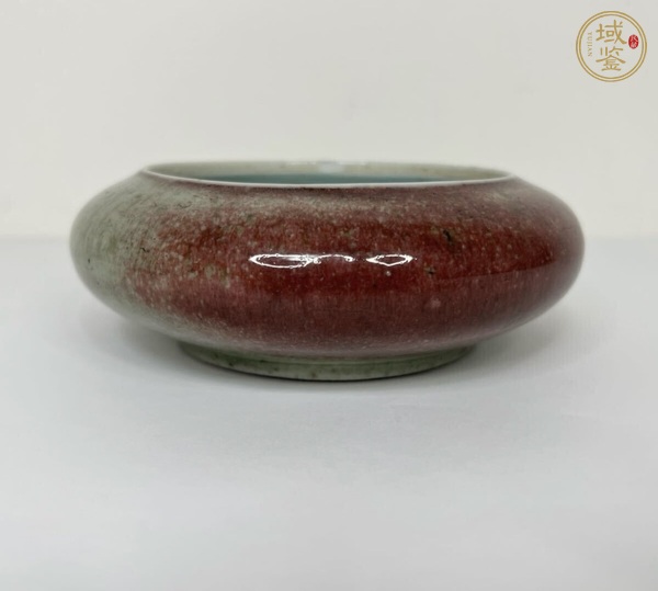 古玩陶瓷豇豆紅釉水洗真品鑒賞圖