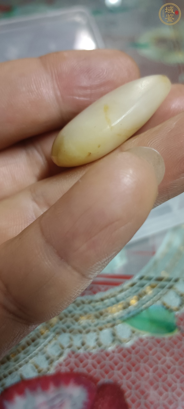 古玩玉器金絲玉掛件真品鑒賞圖
