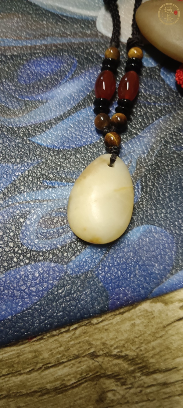 古玩玉器金絲玉掛件真品鑒賞圖